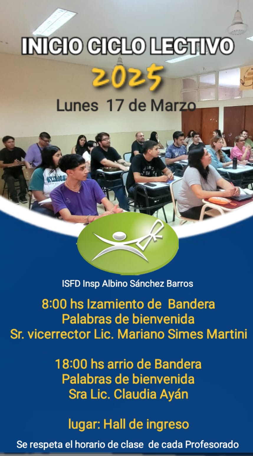 Apertura Ciclo Lectivo 2025