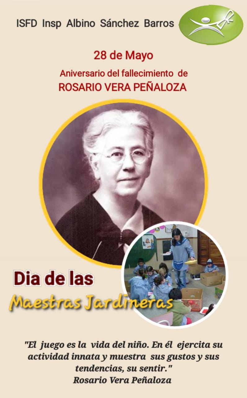 28 de mayo: "Aniversario del fallecimiento de Rosario Vera Peñaloza"