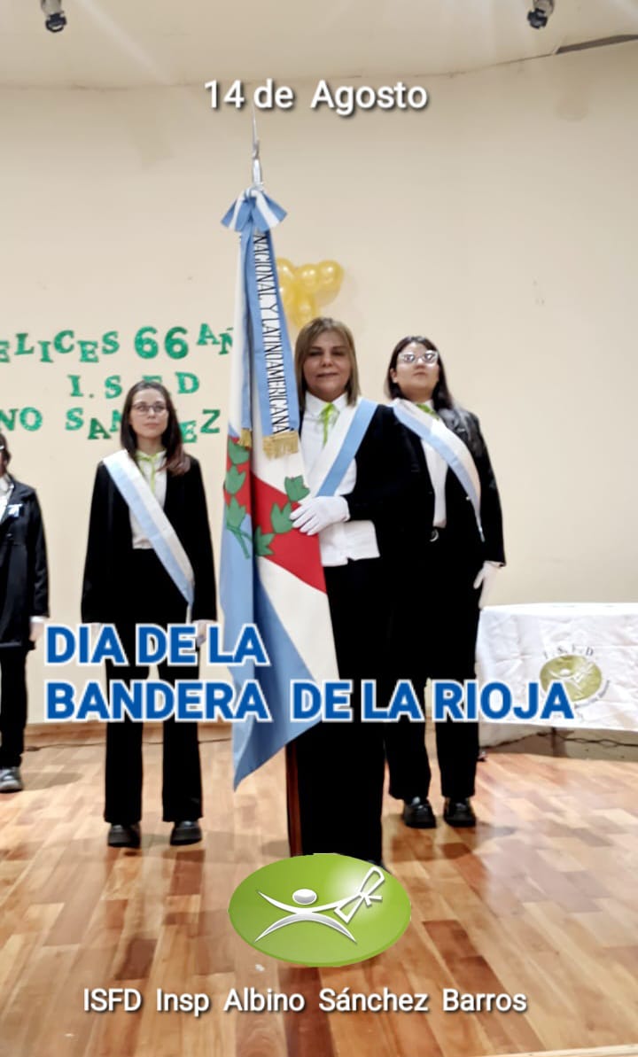14 de Agosto: "Día  de la Bandera de La Rioja"