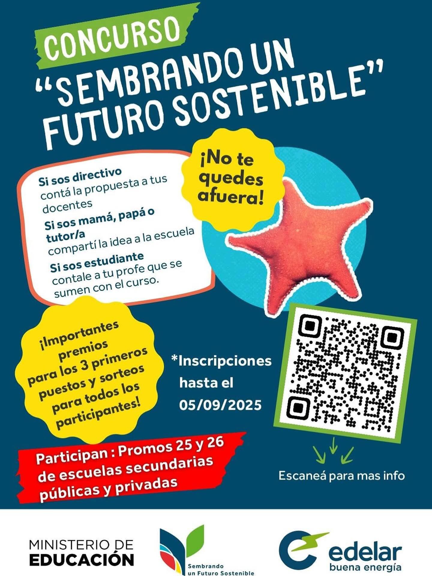 Concurso Educativo: "Sembrando un Futuro Sostenible" - Ministerio de Educación La Rioja
