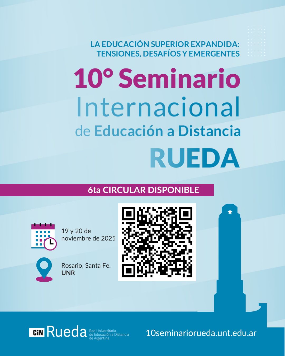 10º Seminario Internacional de Educación a Distancia - RUEDA 2025 - 6ta Circular