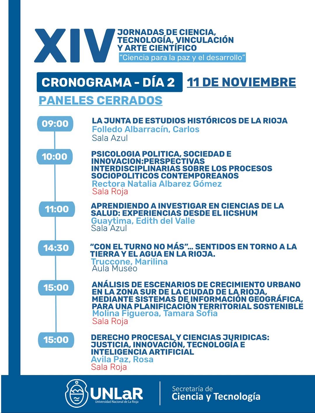 XIV Jornadas de Ciencia, Tecnología, Vinculación y Arte Científico 