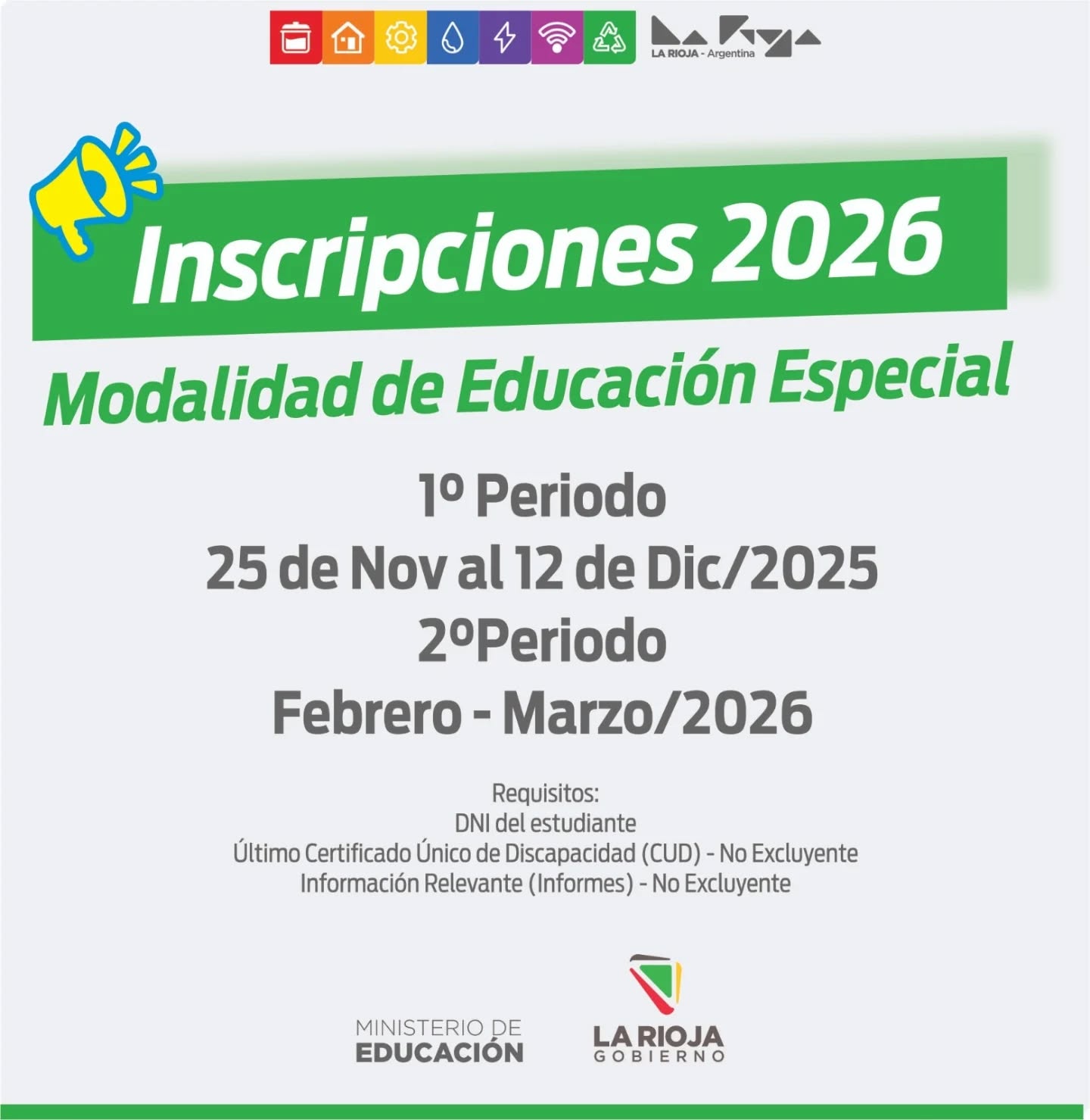 Publicación de Ministerio Educación La Rioja - 18/11/2025