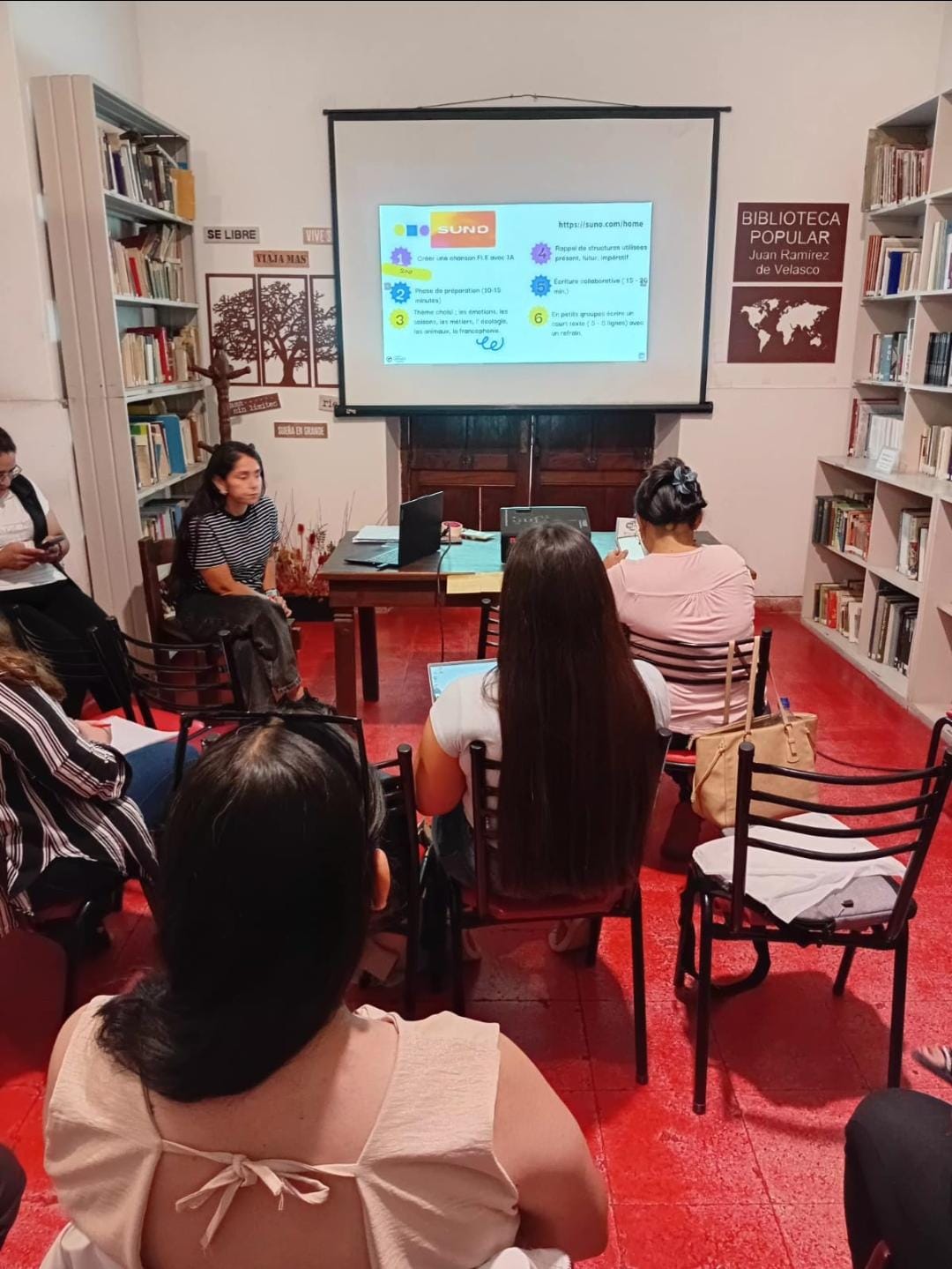 Se realizó un Importante Taller: "IA: Claves para integrarlas en las clases de FLE"