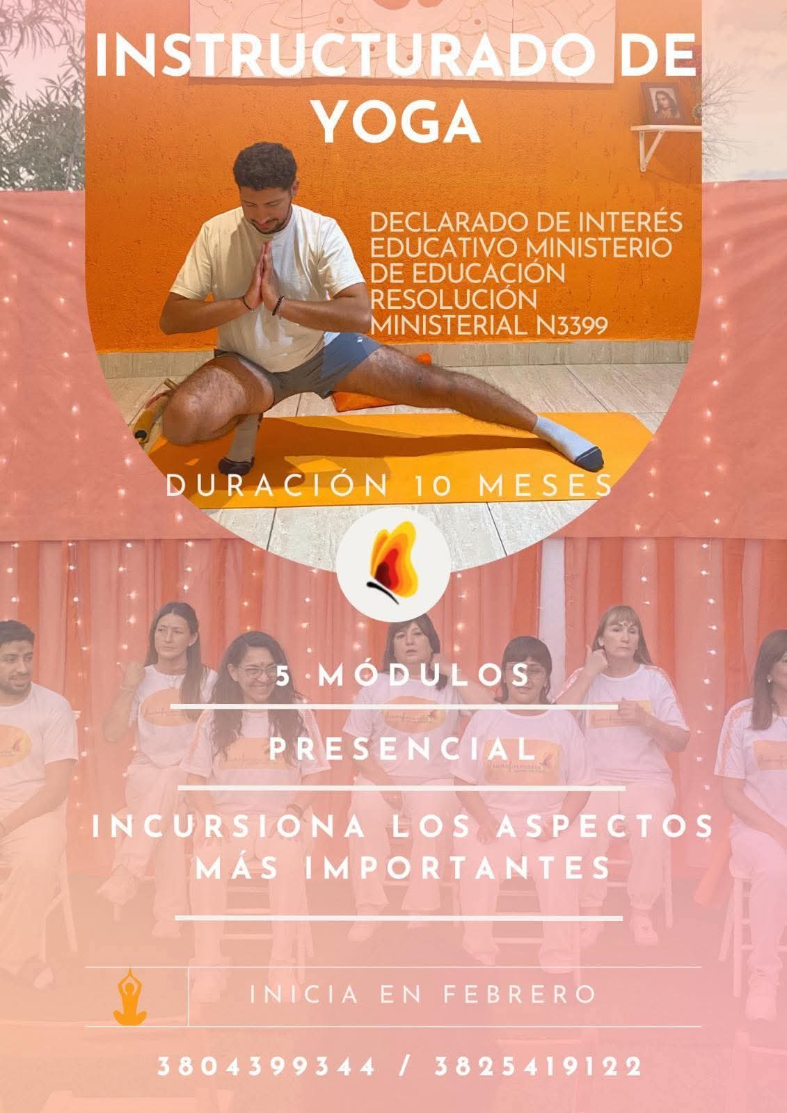 Instructorado de Yoga: Formación Integral y Presencial