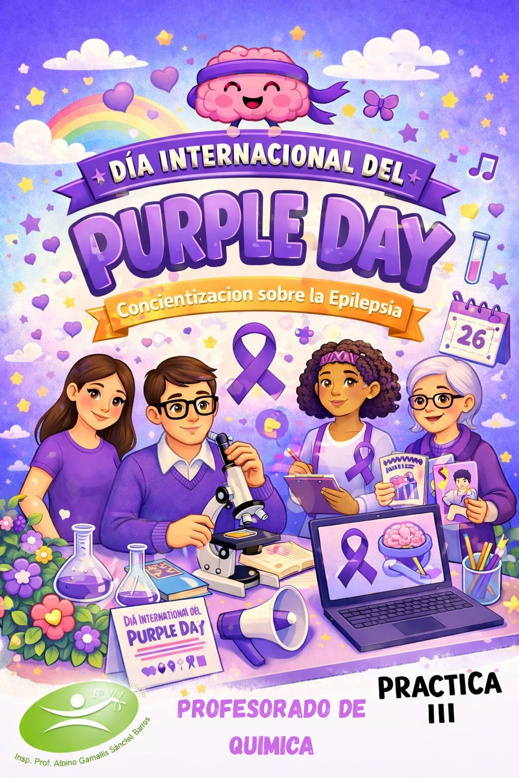 26 de Marzo: "Día del Purple Day" - Concientización sobre la epilepsia