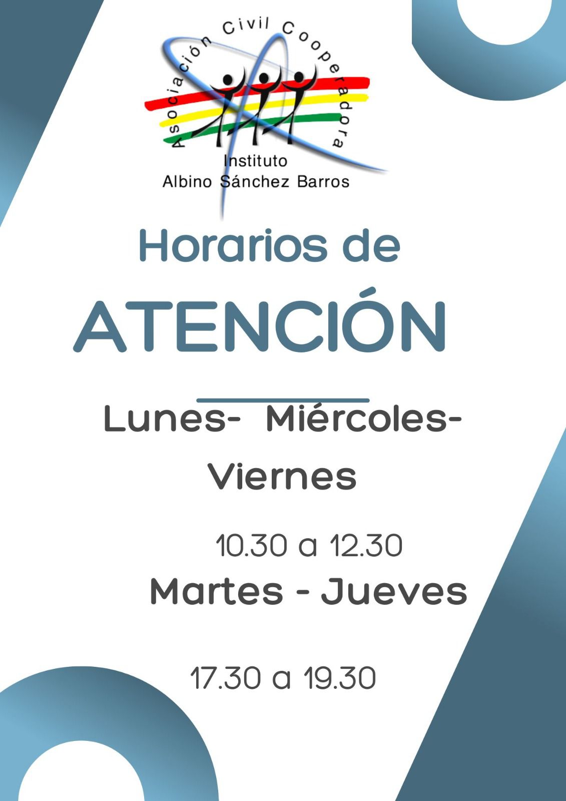 Comunicado desde la Asociación Cooperador "Albino Sánchez Barros" 