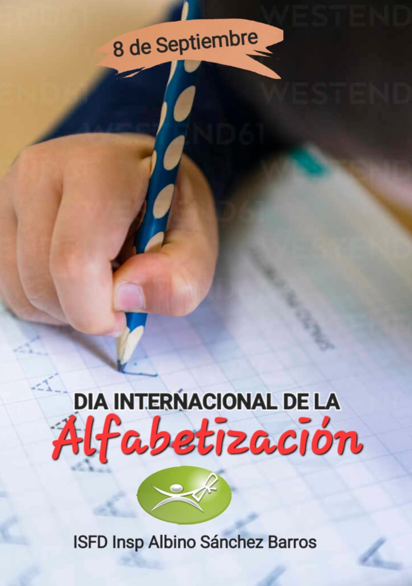 8 de septiembre:"Día Internacional de la Alfabetización" 