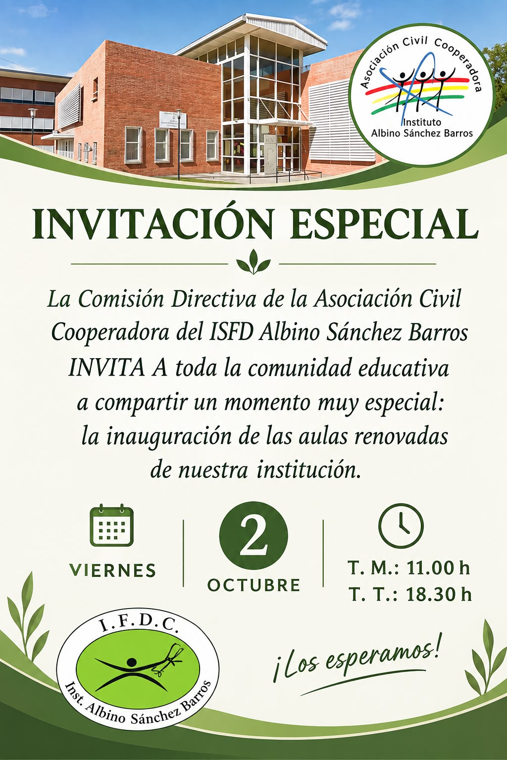 Invitación Especial 