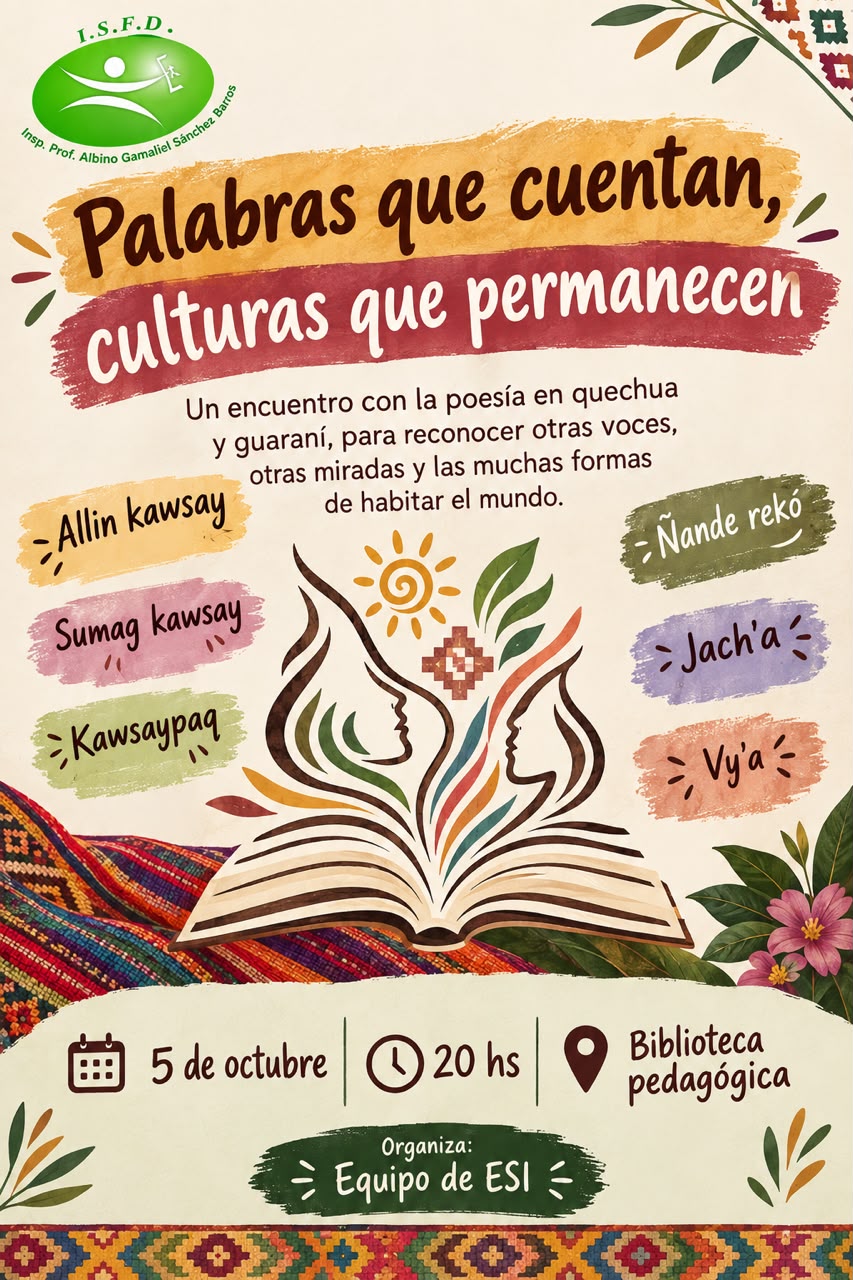 Palabras que cuentan, culturas que permanecen: un encuentro con la poesía en quechua y guaraní