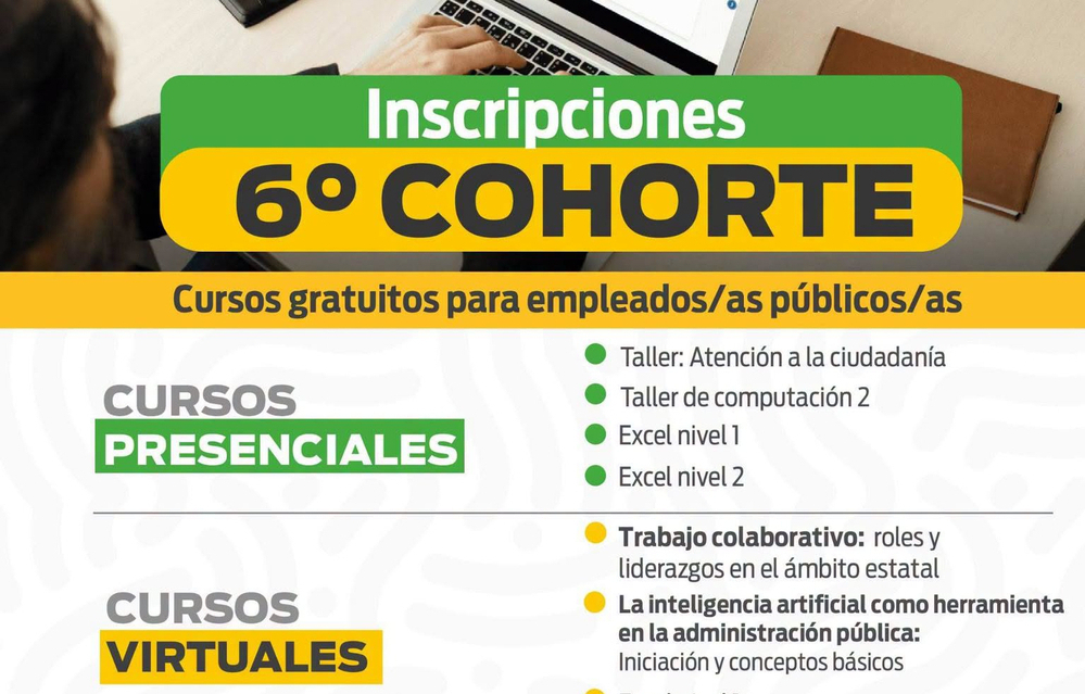 Capacitaciones gratuitas para trabajadores y trabajadoras públicos. - Publicación de Gobierno de La Rioja