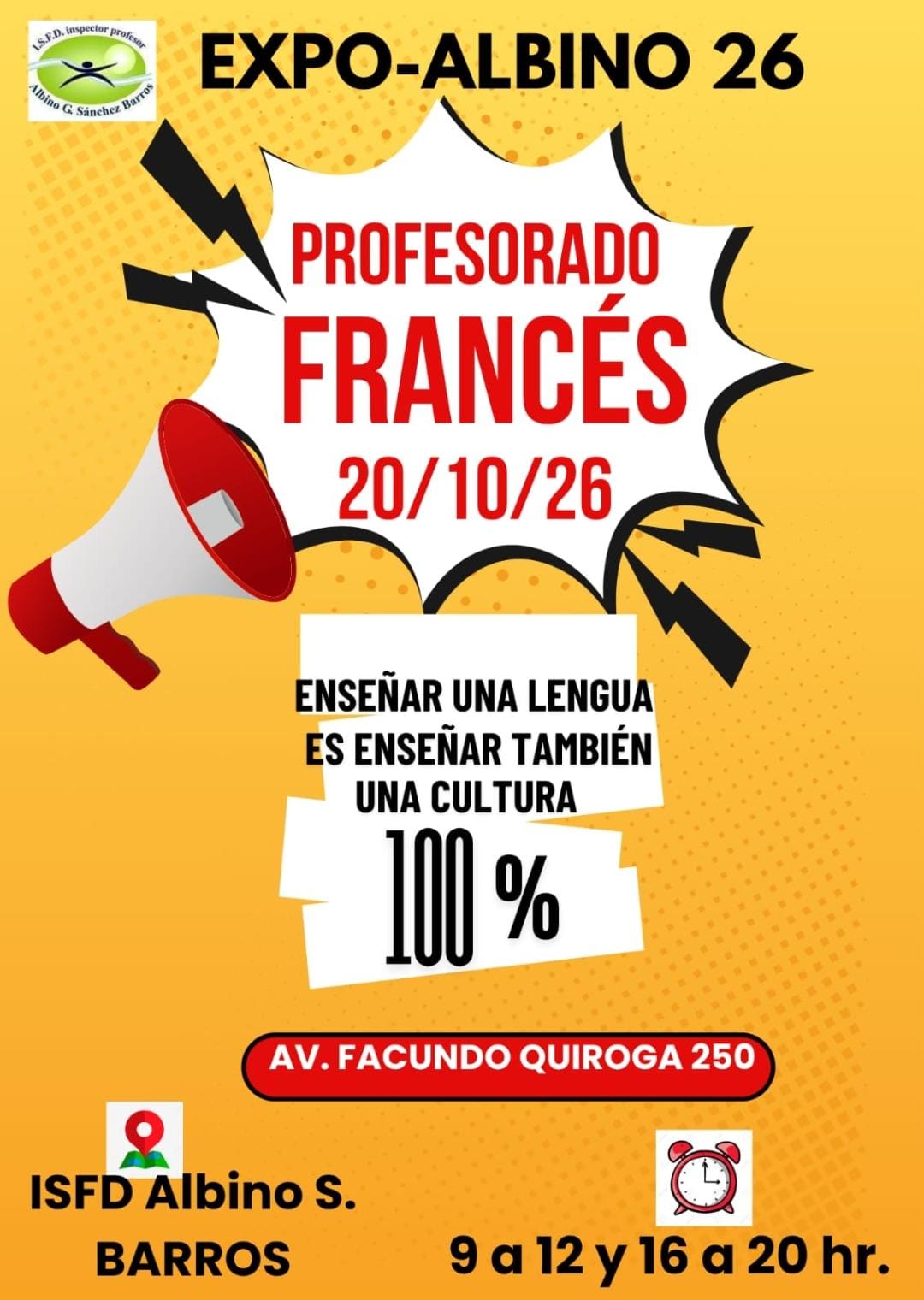 El Profesorado de Francés es tu Opción