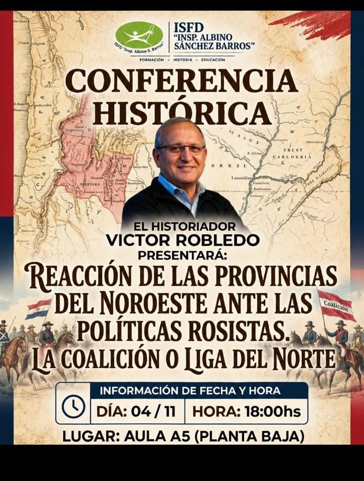 📚 INVITACIÓN A LA CONFERENCIA HISTÓRICA